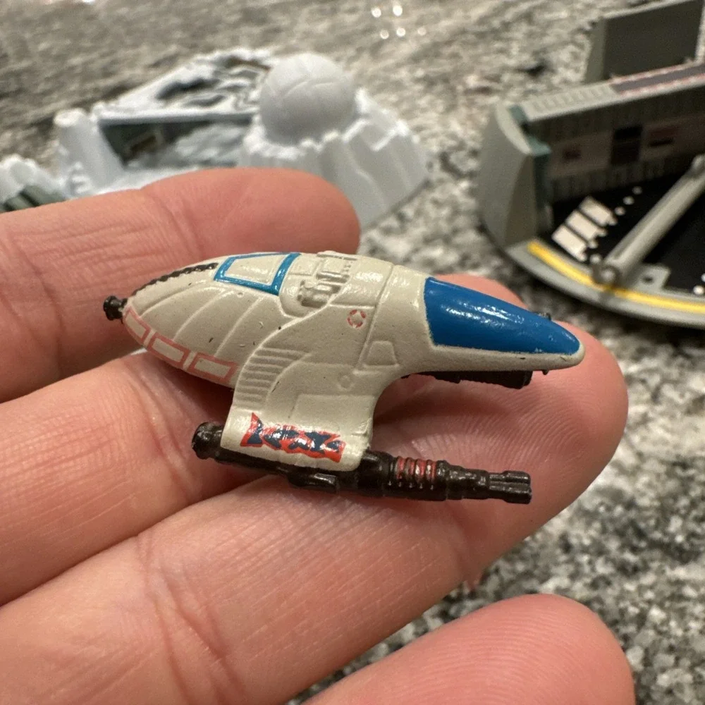 Galoob Star Wars Micro Machines The Death Star Playset 1994 Ice Planet W/ Extras